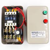 Baomain Magnetic Electric Motor Starter Control QCX5-22 AC 220V 3.2-5A 3HP 1.5 - 2.2KW 3 Phase