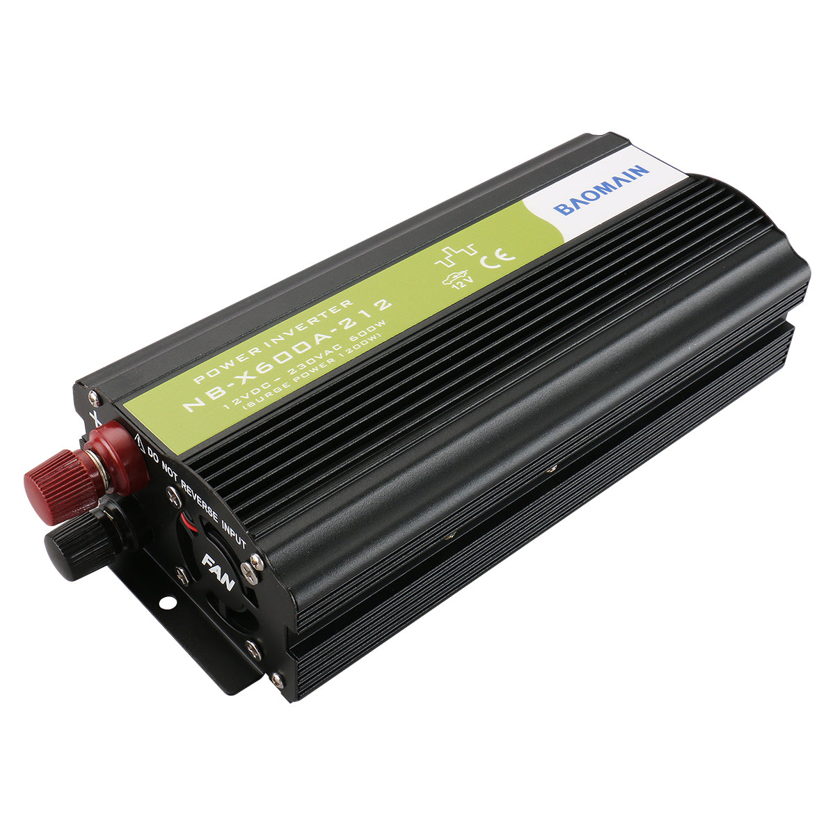 Baomain NB-X600A-212 12V to AC 230V 300W Car Power Transformer with Universal Adaptor and Usb Charging Interface