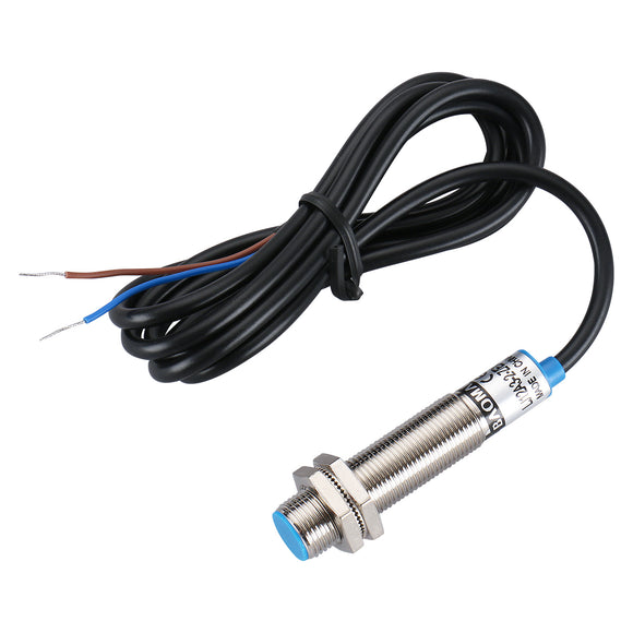 Baomain M12 Approach Sensor Inductive Proximity Switch LJ12A3-2-Z/EX NO DC 10-30V, 2mm Detecting Distance 2 wire