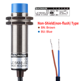 Baomain M18 Capacitance Proximity Sensor Switch LJC18A3-B-J/DZ NC AC 90-250V 400mA Detect 10mm
