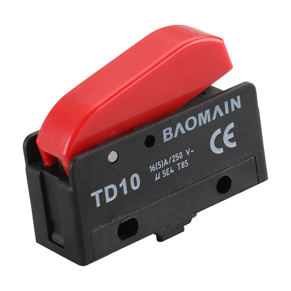 Baomain General Purpose Basic Micro Switch TD10 Red, Blue