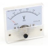 Baomain Analog Voltmeter 85C1 DC 1V/2V/3V/5/10V/15V/30V/50V/75V/100V/150V/200V/300V/450V/500V/800V  Rectangle Analog Volt Panel Meter Gauge