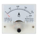 Baomain Analog 85L1 AC 0-1A/2A/5A/15A/20A/30A/50A/150A/200A/500A Rectangle Analog Panel Ammeter Gauge