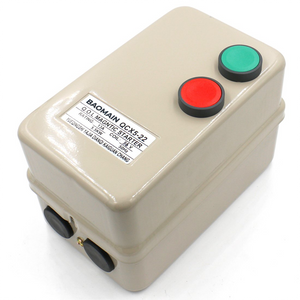 Baomain Three Phase Motor Magnetic Starter QCX5-5.5KW AC Contactor 36V Coil 13A 3Poles 7.5 HP