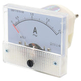 Baomain Analog 85L1 AC 0-1A/2A/5A/15A/20A/30A/50A/150A/200A/500A Rectangle Analog Panel Ammeter Gauge