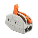 Baomain Lever-Nut, 2 Conductor Wire Connectors,Compact Connectors PCT-212 Pack of 100