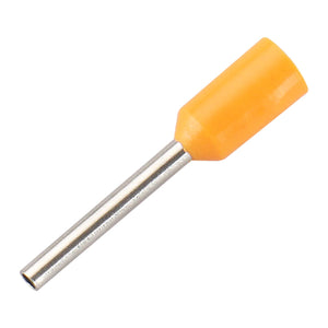 Baomain AWG 22/0.5mm² Wire Copper Crimp Connector Insulated Ferrule Pin Cord End Terminal Orange/White E0508 Pack of 1000