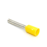 Baomain AWG 18/1.0mm² Wire Copper Crimp Connector Insulated Ferrule Pin Cord End Terminal Yellow E1010 Pack of 1000