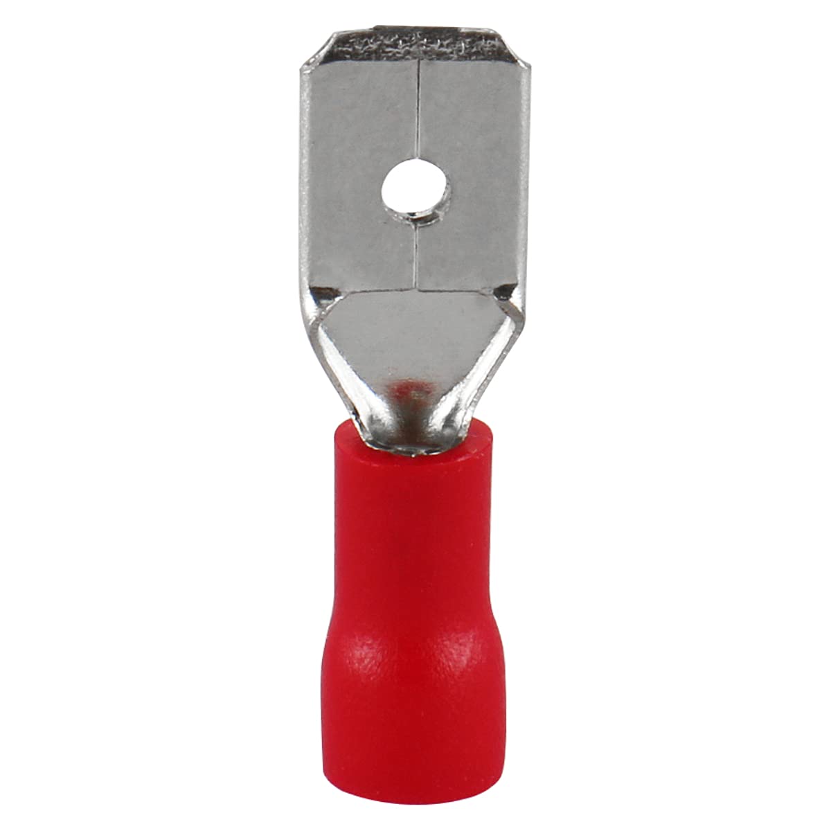 100) Non-Insulated 22-18 Gauge Male Quick Disconnect Connector .187 100) Non-Insulated 22-18 Gauge Male Quick Disconnect Connector .187