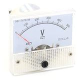 Baomain Analog Voltmeter 85C1 DC 1V/2V/3V/5/10V/15V/30V/50V/75V/100V/150V/200V/300V/450V/500V/800V  Rectangle Analog Volt Panel Meter Gauge