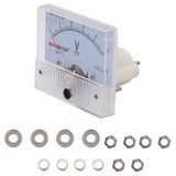 Baomain Analog Voltmeter 85C1 DC 1V/2V/3V/5/10V/15V/30V/50V/75V/100V/150V/200V/300V/450V/500V/800V  Rectangle Analog Volt Panel Meter Gauge