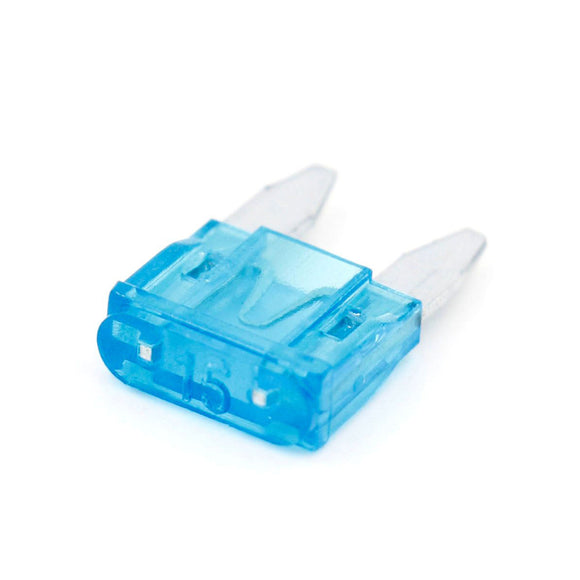 Baomain Mini Blade Fuse ATM-15 15A Fast Acting Fuse for Automotive Car SUV Truck Blue 100 Pack