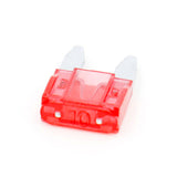 Baomain Mini Blade Fuse ATM-10 10A Fast Acting Fuse for Automotive Car SUV Truck Red 100 Pack