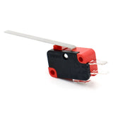 Baomain Micro Switch V-153-1C25 Momentary Long Straight Hinge Lever Arm SPDT Snap Action