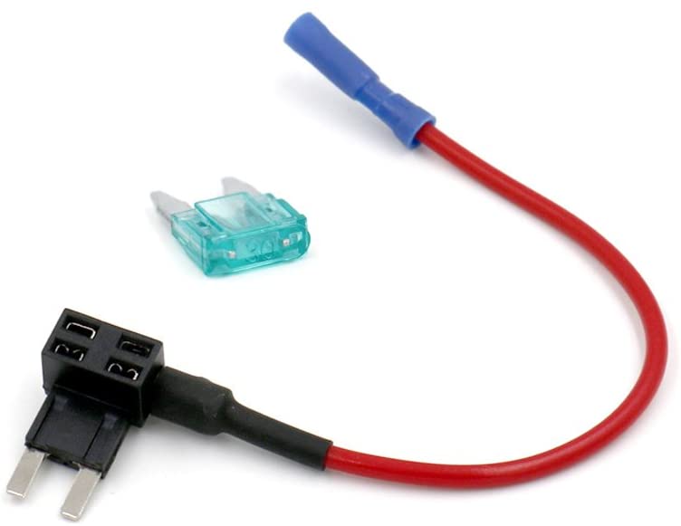 Baomain Car Circuit Mini Fuse Tap ATM Fuse Holder (incl. 30A Blade Fuse) 5 Pack
