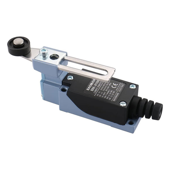 Baomain TZ-8108 (ME-8108,XCE 145) Rotary Roller Lever Arm Momentary Limit Switch for CNC Mill Plasma