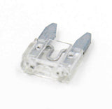 Baomain Mini Blade Fuse ATM-25 25A Fast Acting Fuse for Automotive Car SUV Truck White 100 Pack