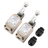 Baomain Limit Switch WLCA2-2 (TZ-5104) AC 250V 2A DC 2A 48V SPDT Circuit Control Roller Lever Metal