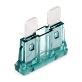 Baomain ATC-1 Clear Green ATO / ATC 1 Amp Fast-Acting Automotive Blade Fuses 100 Pack