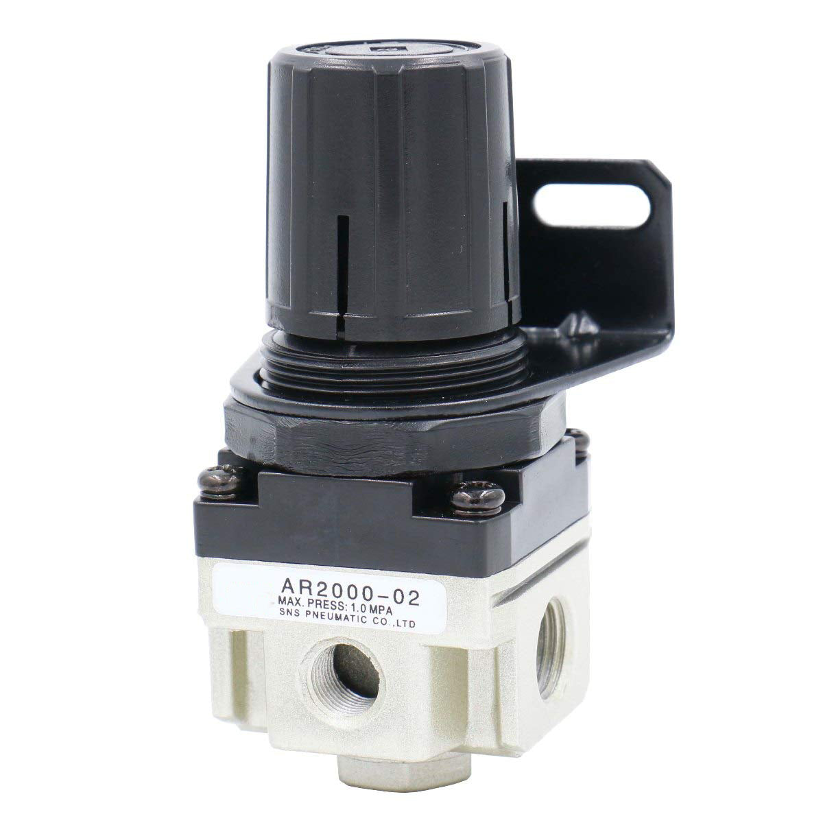 Baomain Air Source Treatment AR2000-02 0-1.0MPa Gauge 1/4" Thread