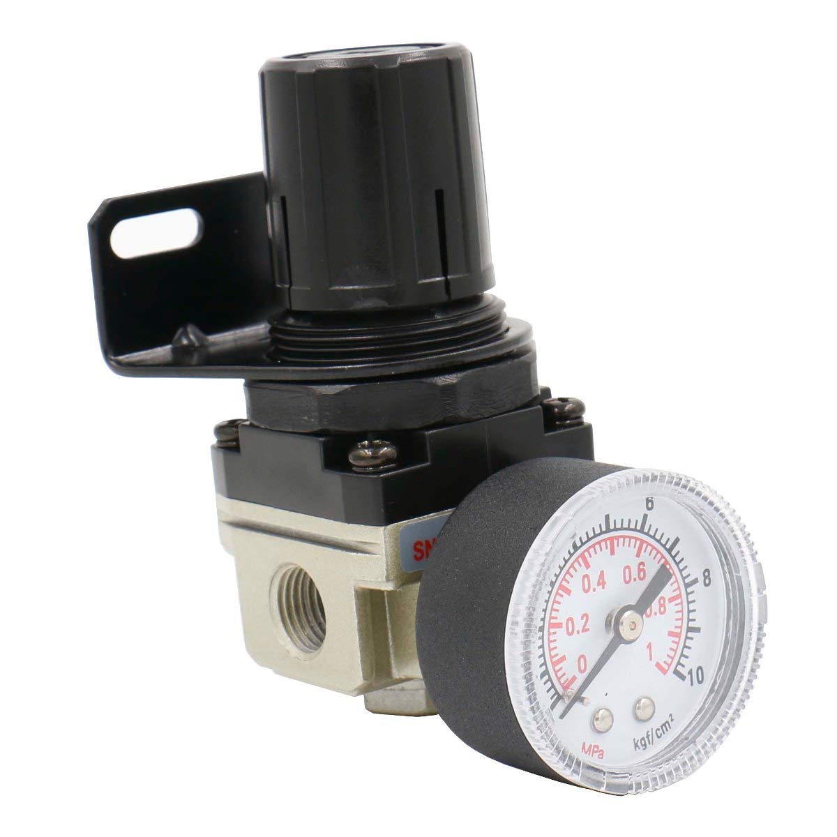 Baomain Air Source Treatment AR2000-02 0-1.0MPa Gauge 1/4" Thread