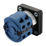 Baomain Changeover Rotary Cam Switch 25A 2-Pole 3-Position Latching 8 Terminals SZW26-25/D202.2