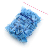 Baomain Female Spade Connector Insulated Flag Terminal 16-14 AWG 1.5-2.5 mm² Blue 500pcs