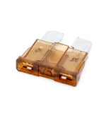 Baomain Blade Fuses ATC-7.5 7.5A Fast-Acting Fuse for Automotive Car Truck Brown 100 Pack