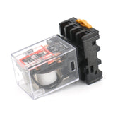 Baomain Power Relay MK2P-I AC 110V Coil DPDT 8 Pin with Plug-in Terminal Socket