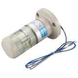 Baomain Warning Continuous Light DC 12V/24V AC 110V/220V White LED Industrial Signal Light Tower Lamp