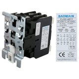 Baomain AC Contactor CJX2-4011 110V/220V 50/60HZ 40Amp 3 Phase 3-Pole NO NC