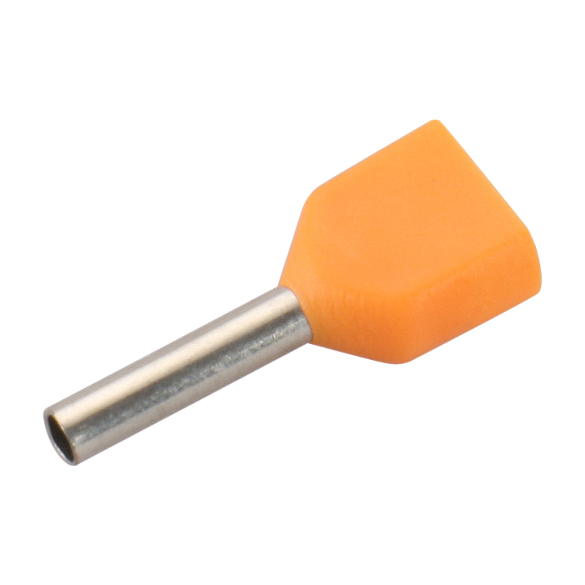 Baomain 100-Pack AWG 16 Crimp Ferrules - 1.5mm² Twin Wire Insulated Terminal Connectors (Black)