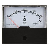 Baomain Rectangle Analog Panel Current Ammeter DH-670 DC 400A 70mm X 60mm Class 2.0 with 75mV Shunt