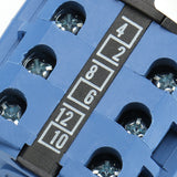 Baomain Changeover Rotary Cam Switch 20A SZW26-20/D303.3 660V On-Off-On 3 Positions 12 Terminals
