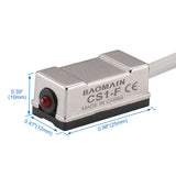 Baomain Air Cylinder Magnetic Sensor Switch CS1-F DC10-30V 100mA 10W NO Function with LED Indicator