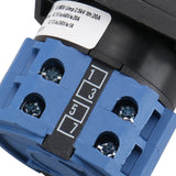 Baomain Cam Changeover Switch AC 660V 20A 8 Terminals 5 Position SZW26-20/0-4.2 Mounting Rotary Select Switch