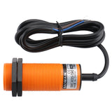 Baomain Capacitive Proximity Sensor, Cylindrical M30 Plastic, Sn 15 mm, 2-wire, 220V, NO Contacts, Cable 2 mm BMC-M30S-15AO
