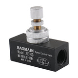 Baomain Flow Control Valve RE-03 G 3/8" Pipe Female Threaded Restrictive Speed