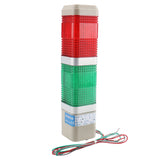 Industrial Signal Light Column LED Alarm Square Tower Light Indicator Continuous Light Warning Light Red Green