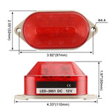 Industrial Signal Red Mini Warning Light Strobe Warning lamp LED-3051 2W