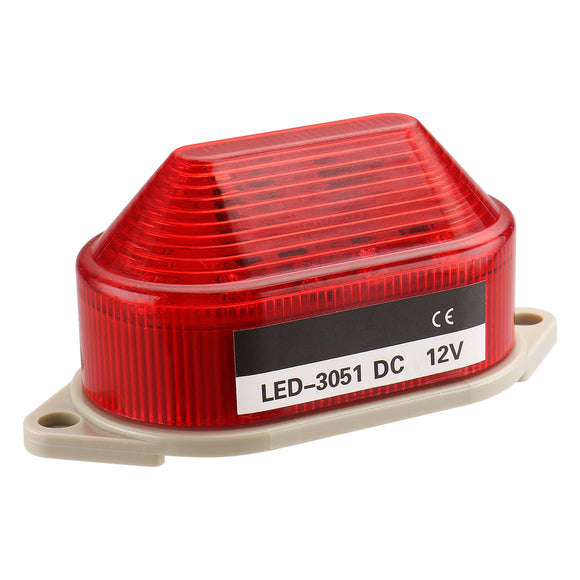 Industrial Signal Red Mini Warning Light Strobe Warning lamp LED-3051 2W