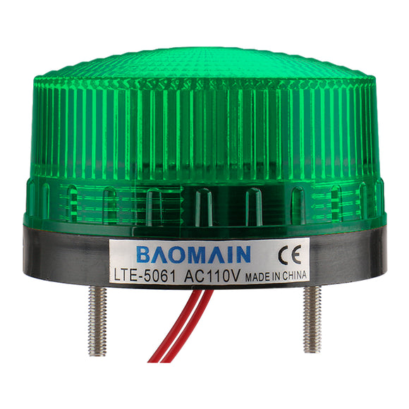 Industrial Signal Round Green Warning light strobe warning lamp LTE-5061