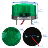 Industrial Signal Round Green Warning light strobe warning lamp LTE-5061