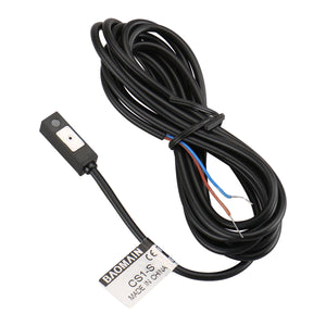 Baomain 1.5m Wired Cable CS1- S Magnetic Reed Switch Sensor DC10-30V