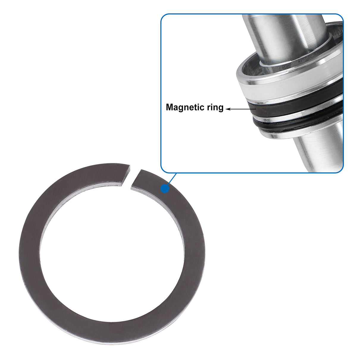 Magnetic Ring for Pneumatic Air Cylinder SC 63 Bore: 2-1/2 inch(63mm ...