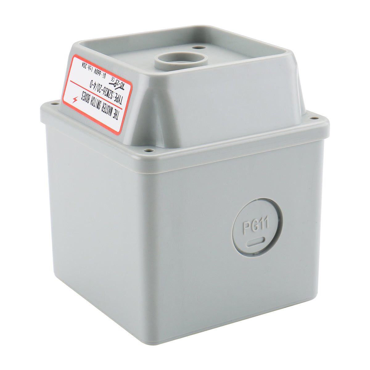 Master Switch Exterior Box SZW26-20/4D Work for Universal Rotary Changeover Cam Switch 660V 20A 3 Phase 4 Phase