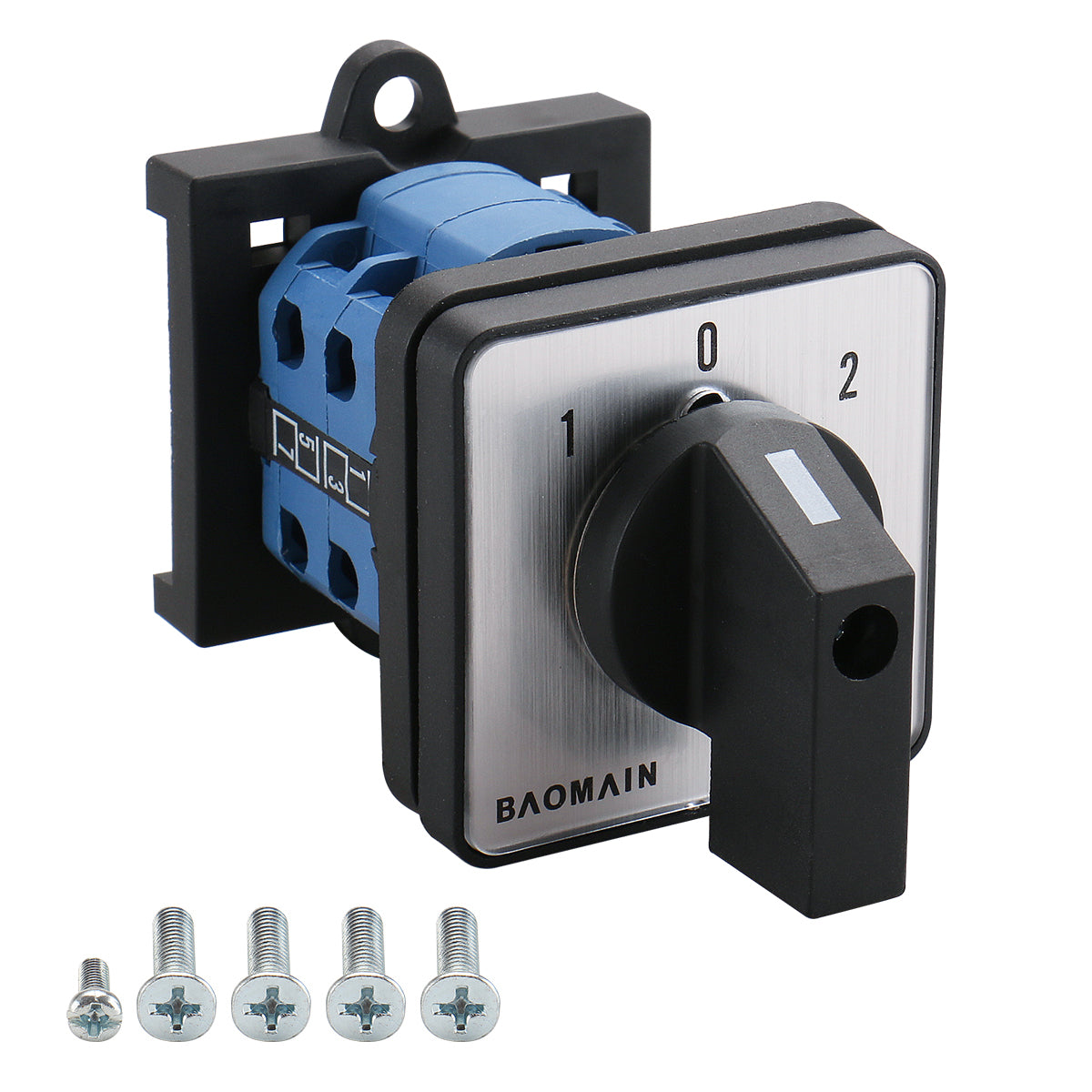 Rotary Universal Changeover Switch with DIN Rail Mounted 35mm 660V 20A ...