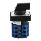 Baomain Universal Rotary Cam/Changeover Switch SZW26-20/123.3 660V 20A 3 Position 3 Phase 12 Terminal