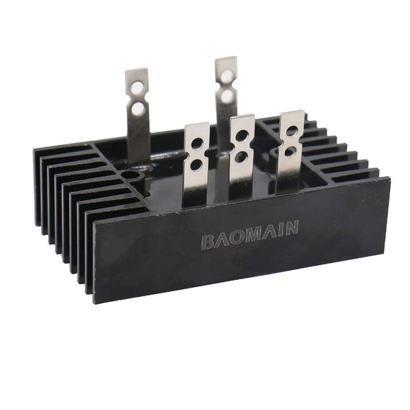 Heatsink Shape Bridge Rectifier SQL 100A 1200V 3 Phase Diode Metal Case 5 Pin