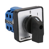 Baomain Changeover Rotary Cam Switch 20A SZW26-20/0-3.2 660V 4 Postion 8 terminals